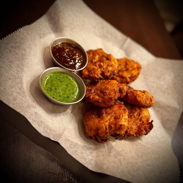 Onion Bhajia.