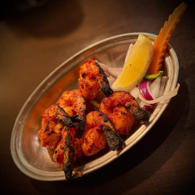 Tandoori Shrimp.