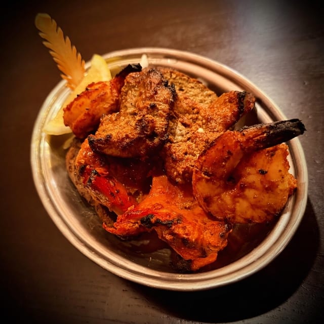 Tandoori Platter.