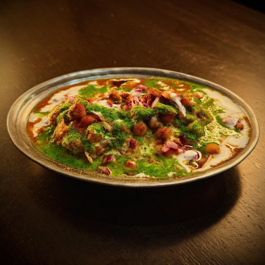 Samosa Chaat.