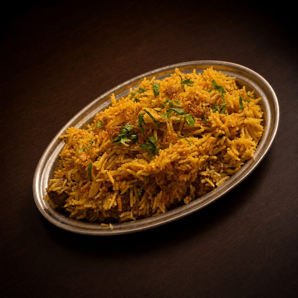 Lamb Biryani.