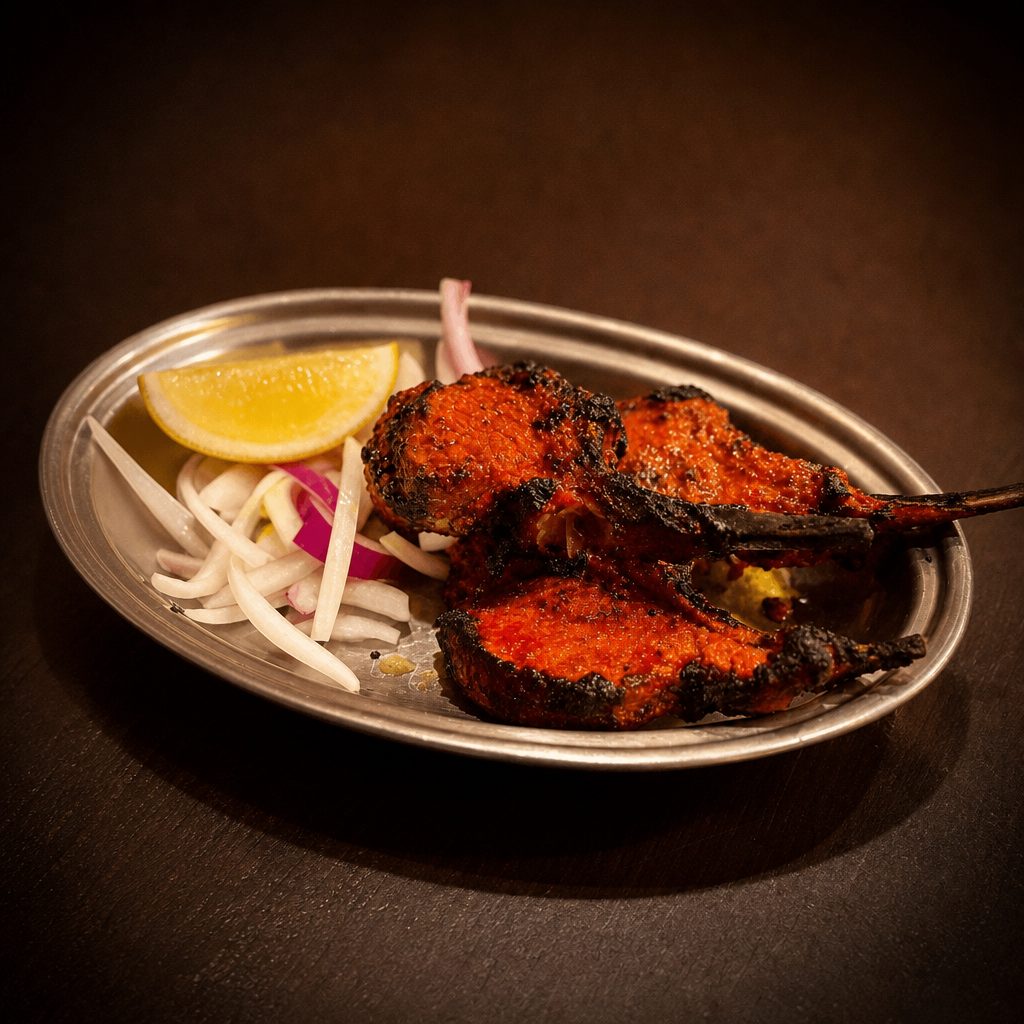 Tandoori Lamb Chops.