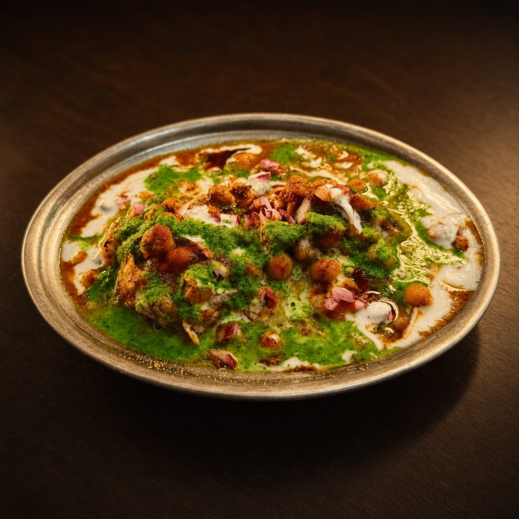 Samosa Chaat.