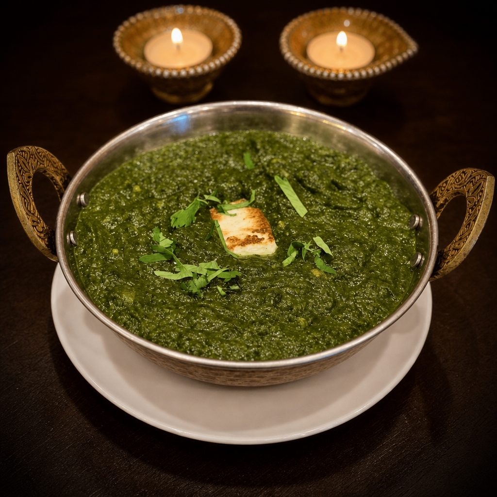 Saag Paneer.