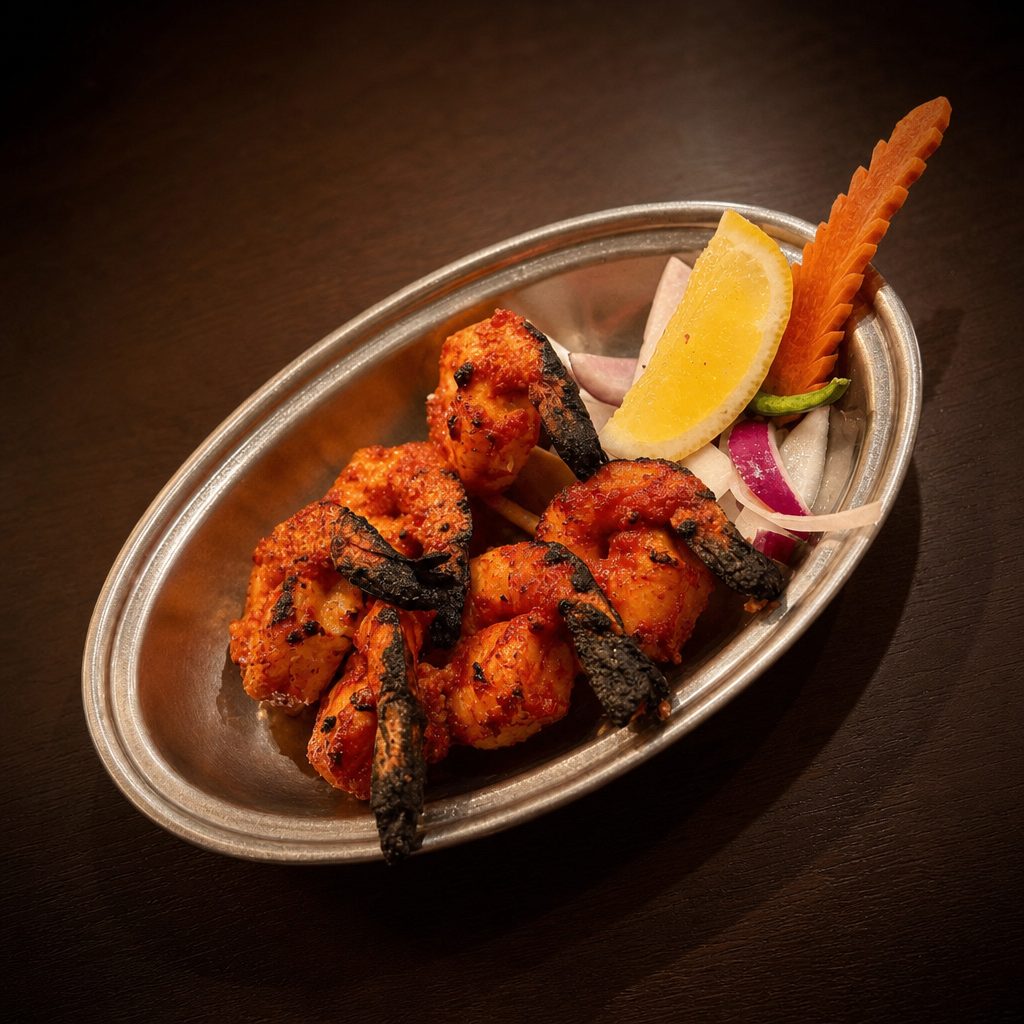 Tandoori Shrimp.