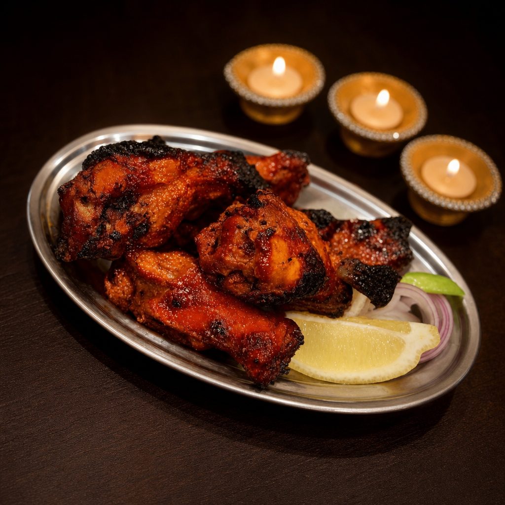 Tandoori Chicken Wings.